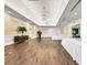 Spacious clubhouse ballroom with hardwood floors and elegant decor, perfect for events at 11265 Mc Dermott Ct, Englewood, FL 34223