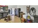Well-organized garage with ample storage space at 11265 Mc Dermott Ct, Englewood, FL 34223