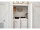 Convenient laundry room with washer and dryer at 15135 Sunny Day Dr, Bradenton, FL 34211