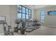 Well-equipped fitness center with state-of-the-art treadmills, bikes and workout equipment at 17744 Savory Mist Cir, Bradenton, FL 34211