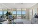 Beautiful ocean view from the unit's balcony, featuring comfortable seating at 2105 Gulf Of Mexico Dr # 3303, Longboat Key, FL 34228