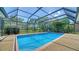 Enclosed pool area offering clear water and open views at 4409 Eleuthera Ct, Sarasota, FL 34233