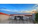 Spacious rooftop terrace with outdoor seating and stunning water views at 4557 Bay Club Dr, Bradenton, FL 34210