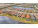 Aerial view of home in community at 4727 Motta Ct, Bradenton, FL 34211