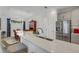 Kitchen with a breakfast bar and views into the dining area at 4727 Motta Ct, Bradenton, FL 34211