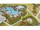 Resort-style pool with lounge chairs and landscaping at 4727 Motta Ct, Bradenton, FL 34211