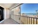 Balcony with ocean and beach views at 4825 Gulf Of Mexico Dr # 303, Longboat Key, FL 34228