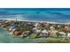 Waterfront homes and canals with ocean view at 507 Casey Key Rd, Nokomis, FL 34275
