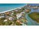 Beachfront community with waterway access at 507 Casey Key Rd, Nokomis, FL 34275