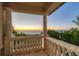 Private balcony with stunning ocean sunset view at 507 Casey Key Rd, Nokomis, FL 34275