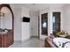 Elegant bathroom with a large shower and ocean view at 507 Casey Key Rd, Nokomis, FL 34275
