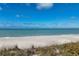Scenic view of beach and ocean at 507 Casey Key Rd, Nokomis, FL 34275