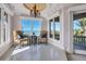 Relaxing sitting area with ocean views at 507 Casey Key Rd, Nokomis, FL 34275