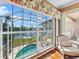 Waterfront view from the living room at 508 Siesta Dr, Sarasota, FL 34242