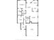 Floor plan of a home, displaying bedrooms, bathrooms, kitchen, living spaces, and garage at 607 Marcus St # 27, Venice, FL 34285
