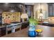 Gourmet kitchen with dark wood cabinets, granite counters, and high-end appliances at 8855 Midnight Pass Rd, Sarasota, FL 34242