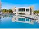 Resort-style pool with sundeck and spa at 1709 N Tamiami Trl # A421, Sarasota, FL 34234