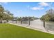 Private dock with access to the canal at 329 Tarpon St, Anna Maria, FL 34216