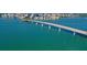 Aerial view of a bridge over blue water at 3826 Rilma Ave, Sarasota, FL 34234