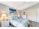 Spacious bedroom with large windows and ample closet space at 805 Harrington Lake N Dr # 76, Venice, FL 34293