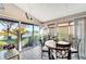 Charming breakfast nook with lake view at 805 Harrington Lake N Dr # 76, Venice, FL 34293