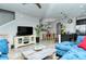 Open floor plan showcasing a spacious living room and dining area at 8608 Stargazer St, Sarasota, FL 34238