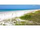 Scenic beach with white sand and sea oats at 1214 Sea Plume Way, Sarasota, FL 34242