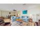 Inviting living area with two sofas, an area rug, and access to a dining space at 1220 26Th W St, Bradenton, FL 34205