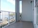 Private balcony overlooking the water at 210 3Rd W St # 8202, Bradenton, FL 34205