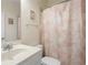 Clean bathroom with sink, toilet and shower/tub combo at 24181 Green Heron Dr # 84, Punta Gorda, FL 33980