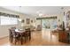 Living room with hardwood floors and sliding glass doors at 24181 Green Heron Dr # 84, Punta Gorda, FL 33980