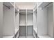 Spacious walk-in closet with ample shelving at 2743 Riverbluff Ct # V94, Sarasota, FL 34231