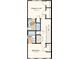 Second floor plan featuring primary suite, bathroom, and second bedroom at 8944 Daybreak St, Sarasota, FL 34241