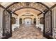 Ornate entrance gate leading to community amenities at 17118 Vardon Ter # 305, Bradenton, FL 34211