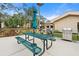 Outdoor picnic area with grills and metal picnic tables at 305 30Th W Ave # A208, Bradenton, FL 34205