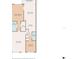 Detailed floor plan showcasing layout with primary bedroom, dining, and living spaces at 305 30Th W Ave # A208, Bradenton, FL 34205