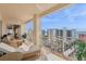Spacious balcony overlooking the city and bay at 35 Watergate Dr # 801, Sarasota, FL 34236