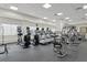 Modern fitness center with cardio and weight equipment at 35 Watergate Dr # 801, Sarasota, FL 34236