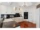 Modern kitchen with ample cabinetry and high-end appliances at 35 Watergate Dr # 801, Sarasota, FL 34236
