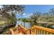 Scenic view from the dock of the waterway on a lovely and clear sunny day at 3930 Elysian Woods Ln, Sarasota, FL 34231