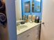 Bathroom with vanity, sink and mirror at 4445 46Th W Ave, Bradenton, FL 34210