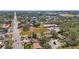 Wide aerial view of neighborhood, street and surrounding community featuring a mix of residential and commercial properties at 5111 26Th St. Ct, W # 53, Bradenton, FL 34207