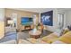 Bright living room features modern furnishings and decor, creating a welcoming and stylish space at 5111 26Th St. Ct, W # 53, Bradenton, FL 34207