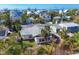 Aerial view of a beach house community at 706 N Bay Blvd, Anna Maria, FL 34216