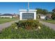 Crane's Landing community entrance sign at 9443 Burnam Dr, Weeki Wachee, FL 34613