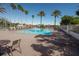Relaxing community pool with plenty of lounge chairs at 9443 Burnam Dr, Weeki Wachee, FL 34613