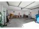 Attached garage with ample storage space at 9443 Burnam Dr, Weeki Wachee, FL 34613