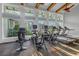 Modern fitness center featuring treadmills, elliptical machines, and other equipment at 12132 Gannett Pl, Lakewood Ranch, FL 34211