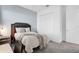 Bedroom with desk and large closet at 13126 Indigo Way, Bradenton, FL 34211