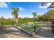 Well-maintained bocce ball court with benches at 13126 Indigo Way, Bradenton, FL 34211